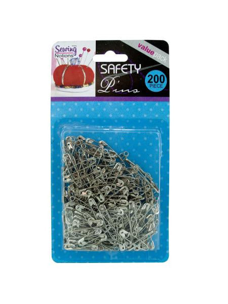 Standard Size Safety Pins (Available in a pack of 24)