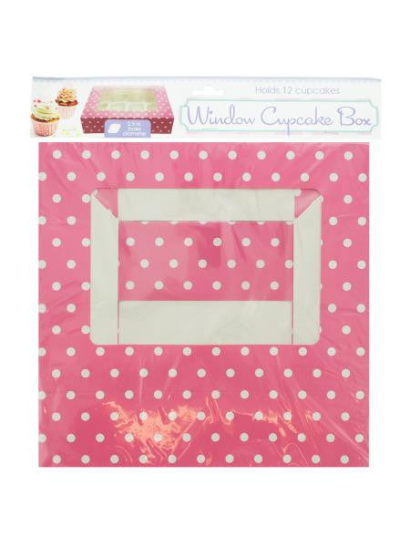 Window Cupcake Box (Available in a pack of 12)