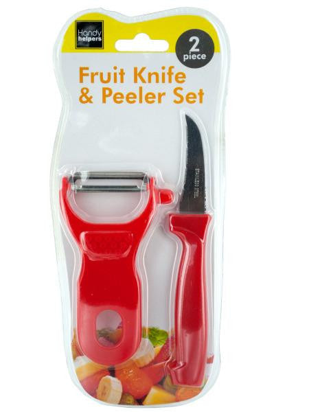 Fruit Knife &amp; Peeler Set (Available in a pack of 12)