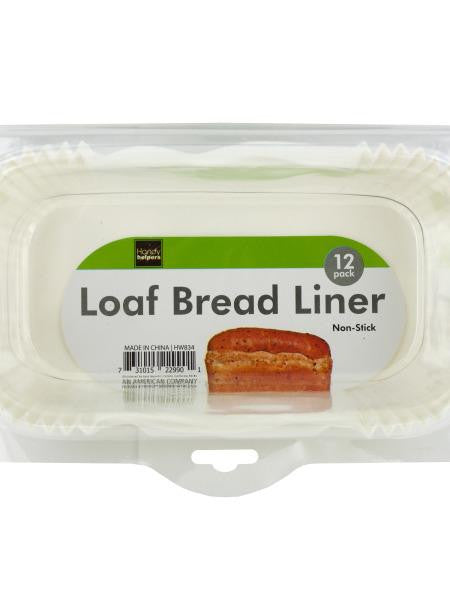 Non-Stick Loaf Bread Baking Liners (Available in a pack of 12)