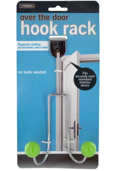 Over the Door Dual Hook Rack (Available in a pack of 12)