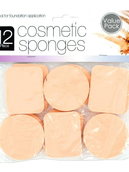 Cosmetic Sponges Set (Available in a pack of 12)