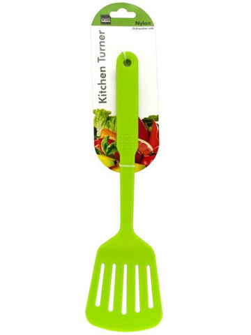 Colorful Nylon Slotted Spatula (Available in a pack of 12)