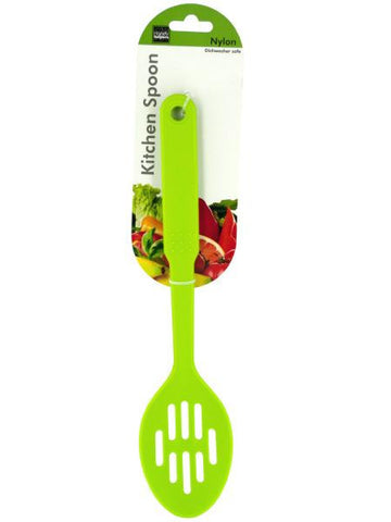 Colorful Nylon Slotted Spoon (Available in a pack of 12)