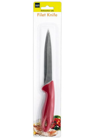 Filet Knife with Colorful Handle (Available in a pack of 24)