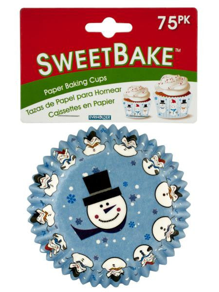 SweetBake Holiday Paper Baking Cups (Available in a pack of 24)