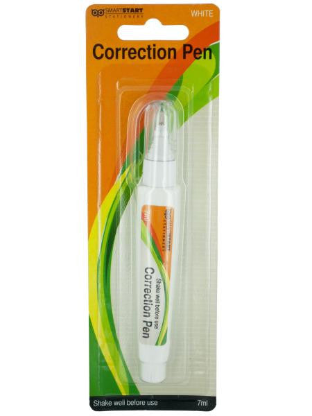 White Correction Pen (Available in a pack of 24)