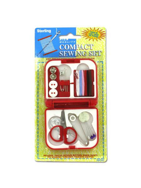 Compact Sewing Kit in Case (Available in a pack of 24)