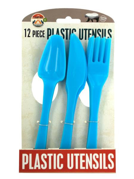 Reusable Plastic Utensils Set (Available in a pack of 24)