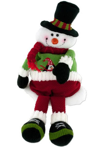 Singing &amp; Rocking Shelf Sitter Snowman (Available in a pack of 2)