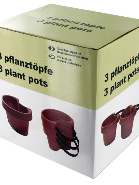 Tie On Pipe Flower Pots Set (Available in a pack of 12)