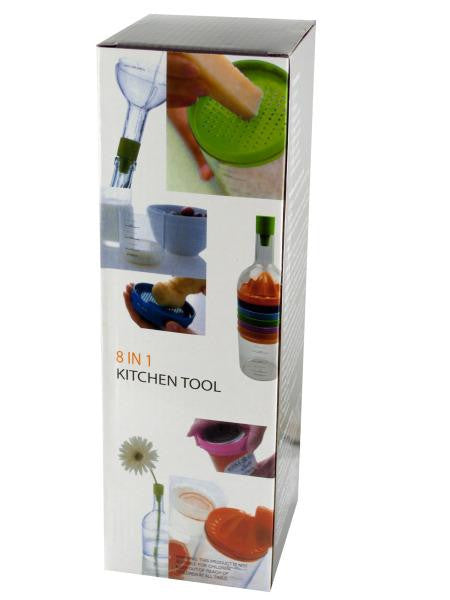 8 in 1 Bottle Shape Kitchen Tool (Available in a pack of 4)