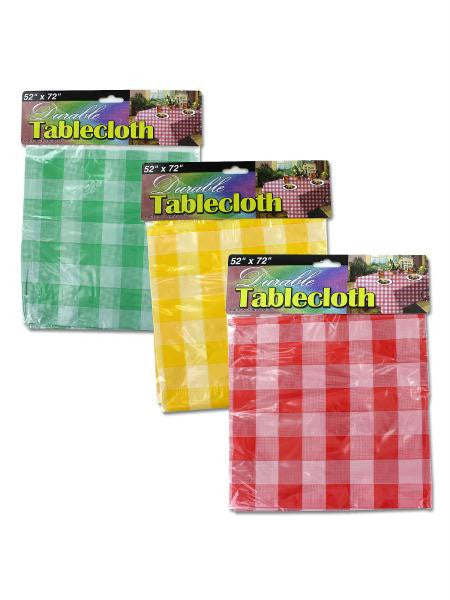 Checkered Picnic Tablecloth (Available in a pack of 24)