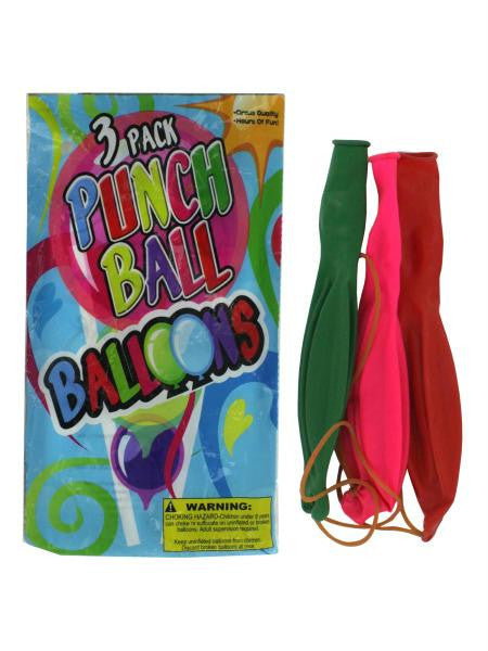 Punch Ball Balloons (Available in a pack of 24)