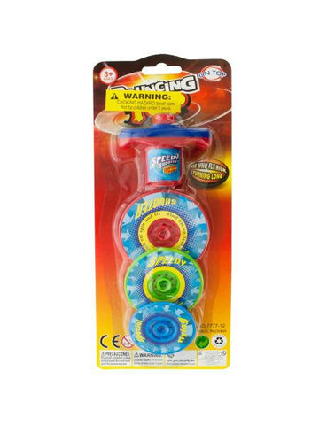 3 Layer Bouncing Top Spinner Toy (Available in a pack of 12)