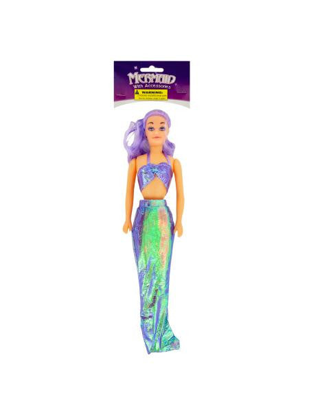 Mermaid Fashion Doll with Accessories (Available in a pack of 24)