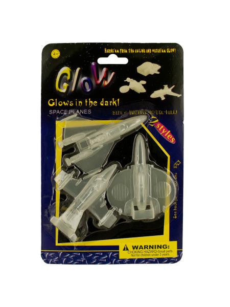 Glow In The Dark Space Planes (Available in a pack of 24)