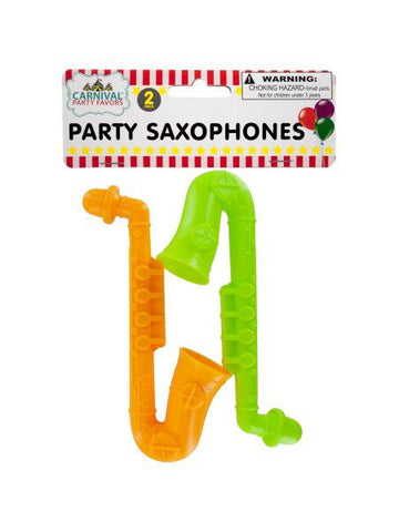 Party Saxophones (Available in a pack of 24)