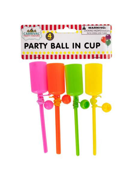 Party Ball In Cup Set (Available in a pack of 24)