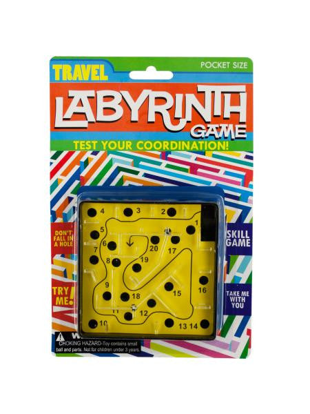 Travel Labyrinth Game (Available in a pack of 24)