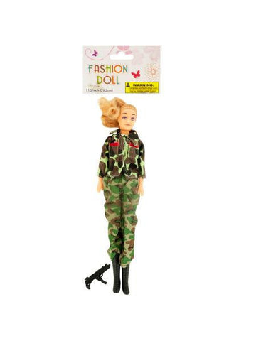 Army Fashion Doll (Available in a pack of 24)