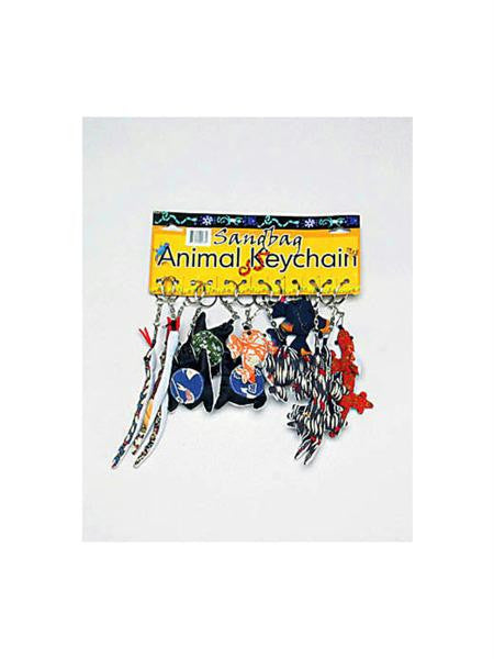 Sandbag Animal Key Chains (Available in a pack of 1)