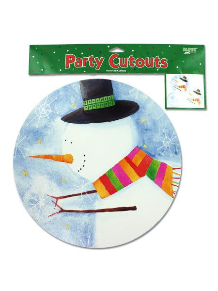 Snowman Cutouts (Available in a pack of 24)