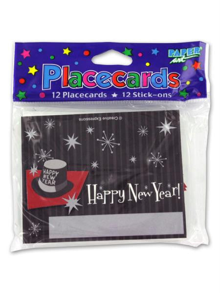 New Year&#039;s Placecards (Available in a pack of 36)