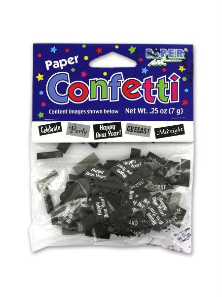 New Year confetti, .25 ounce (Available in a pack of 36)