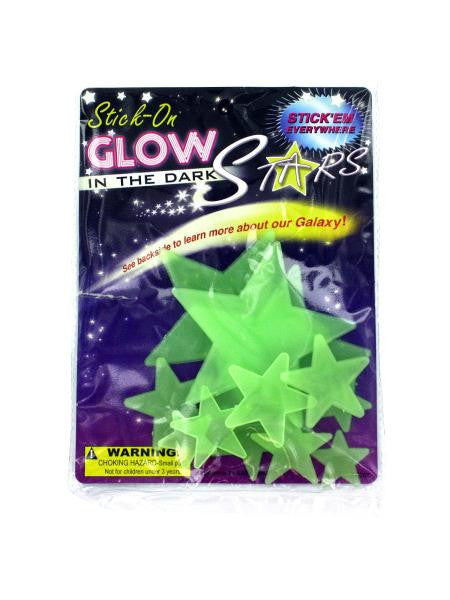 Stick-On Glow in the Dark Stars (Available in a pack of 24)