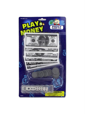 Play Money with Dice (Available in a pack of 24)