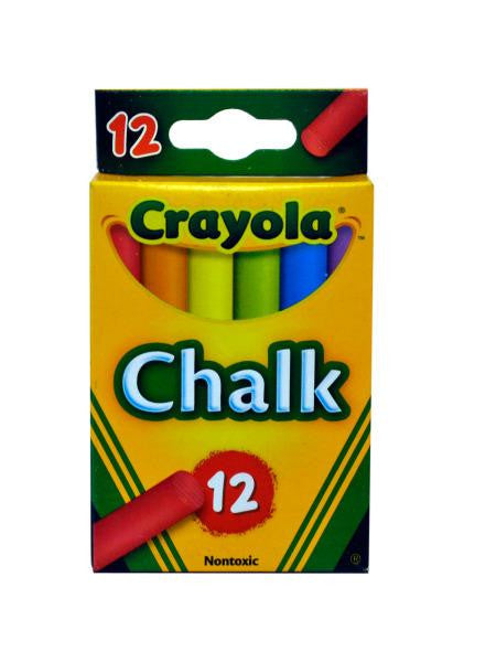 Crayola Colored Chalk Sticks Set (Available in a pack of 24)