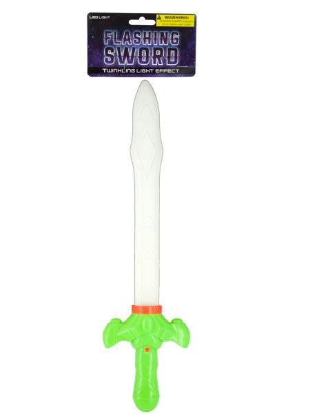 Light Up LED Toy Space Sword (Available in a pack of 12)