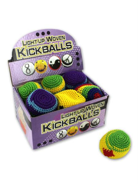 Light-Up Woven Kick Sack Countertop Display (Available in a pack of 24)