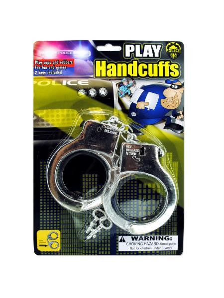 Police Play Plastic Handcuffs (Available in a pack of 24)