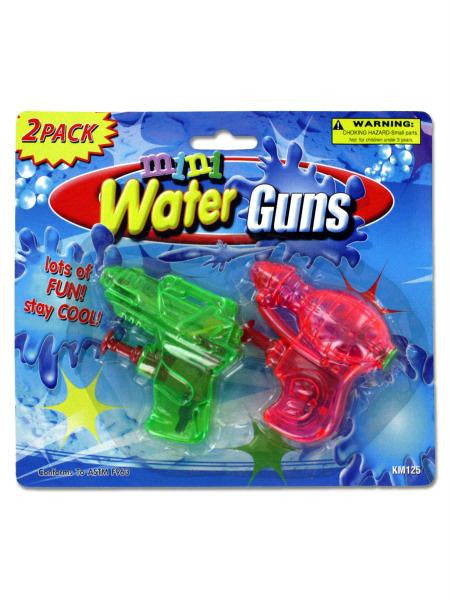 Mini Water Guns (Available in a pack of 24)