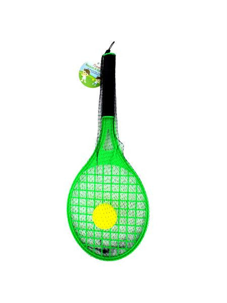 Toy Tennis Racquet with Foam Ball Set (Available in a pack of 12)