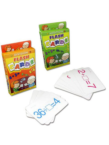 Assorted Jumbo Flashcards (Available in a pack of 24)