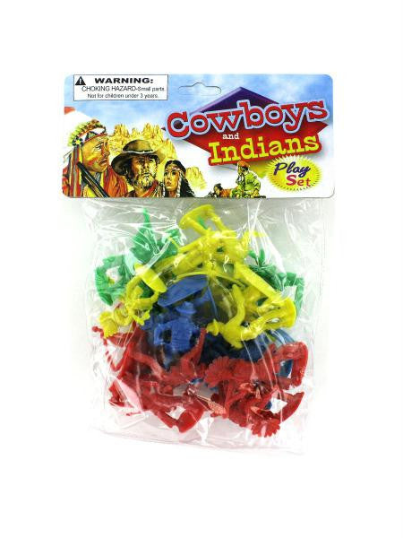 Cowboys and Indians Play Set (Available in a pack of 24)