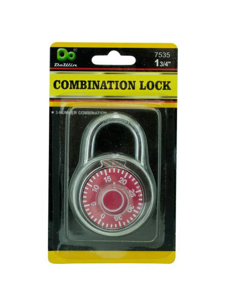 Combination Lock (Available in a pack of 12)