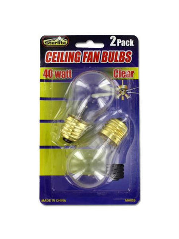 40 Watt Ceiling Fan Bulbs (Available in a pack of 24)