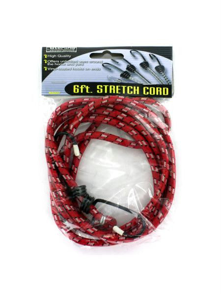 Stretch Cord with Hooks (Available in a pack of 24)