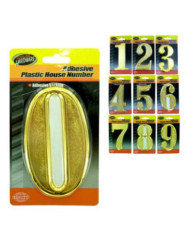 Adhesive Plastic House Numbers (Available in a pack of 15)