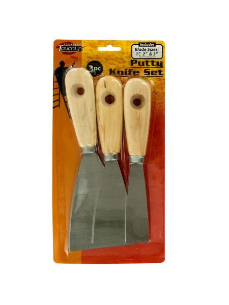 Metal Putty Knife Set (Available in a pack of 12)