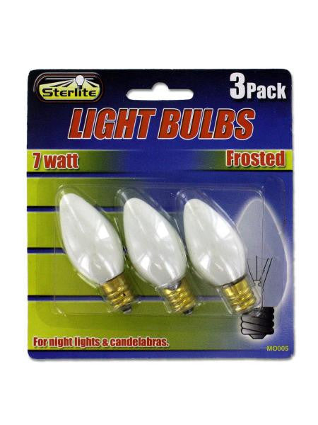 Frosted Light Bulbs (Available in a pack of 24)