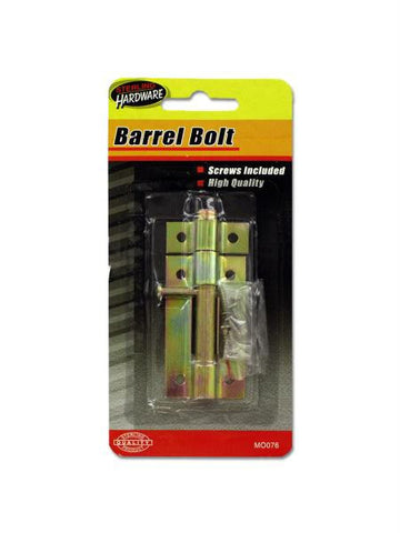 Barrel Bolt with Screws (Available in a pack of 24)