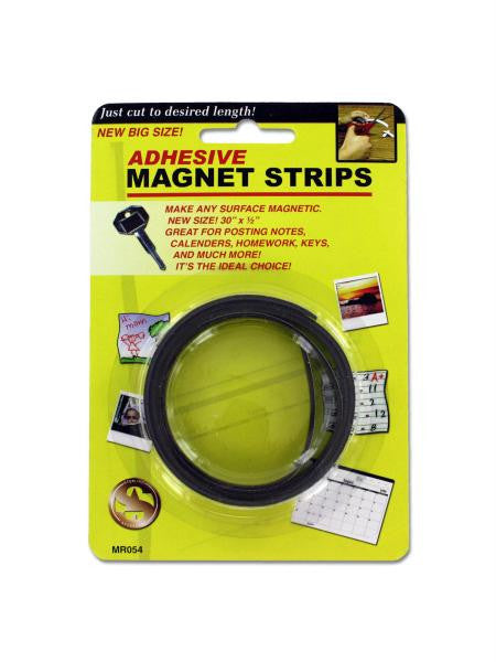 Adhesive Magnet Strips (Available in a pack of 24)