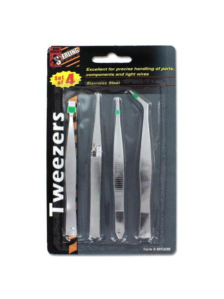 Industrial Tweezers Set (Available in a pack of 24)