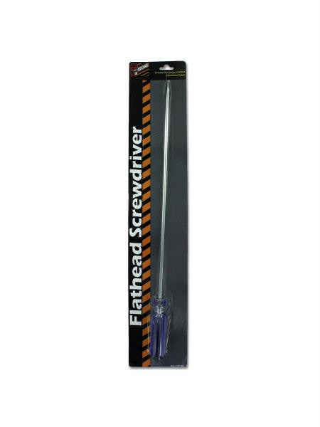 Long Flathead Screwdriver (Available in a pack of 24)