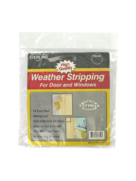 Foam Weather Stripping Tape (Available in a pack of 12)